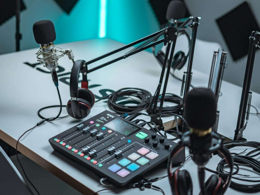 Le RodeCaster Pro, pour l'enregistrement des podcasts